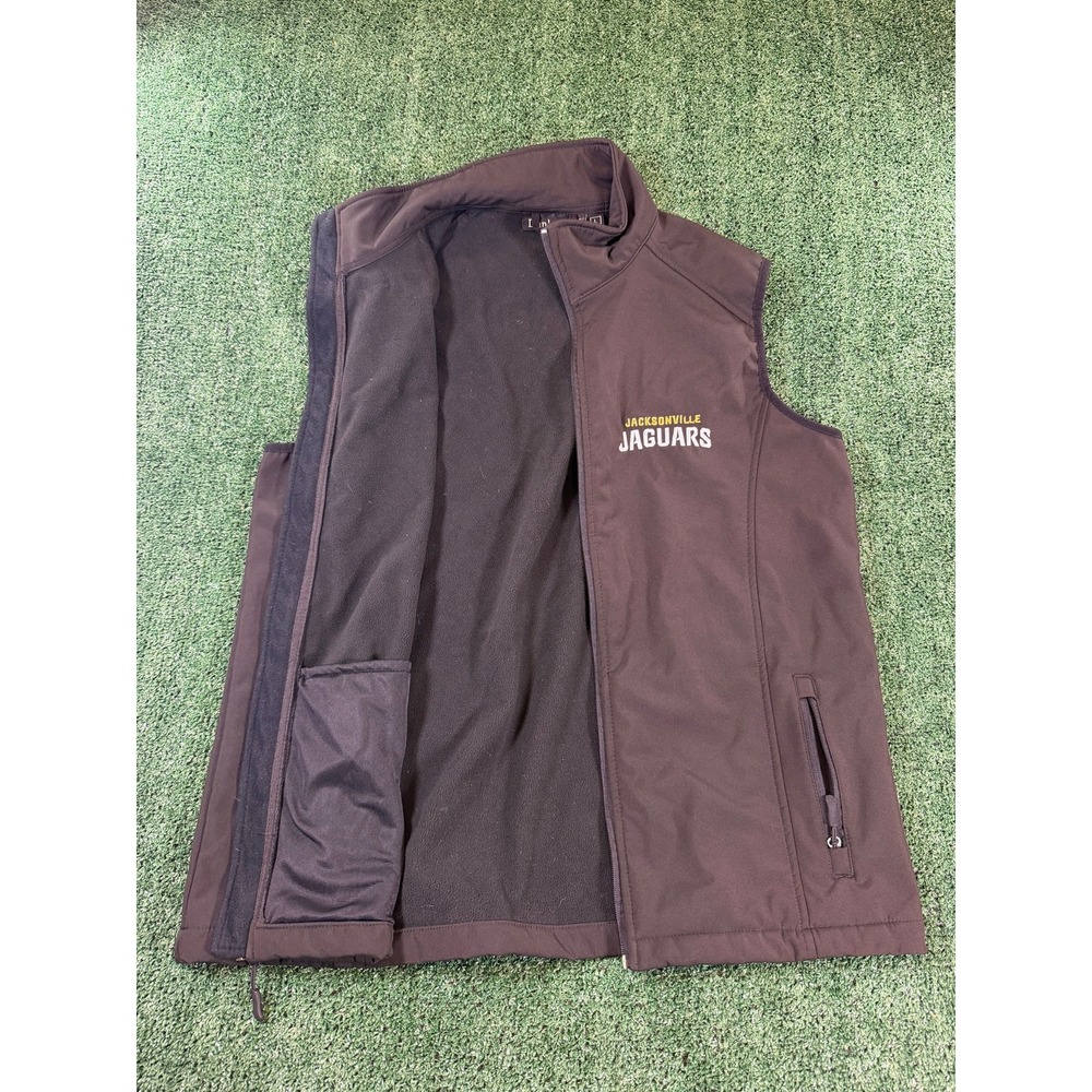 Dunbrooke Jacksonville Jaguars Black Vest Softshell Size L